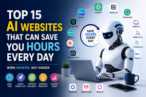 Top 15 AI Websites That Can Save You Hours Every Day (2026 Guide)