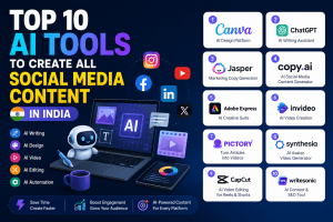 Top 10 AI Tools to Create All Social Media Content in India